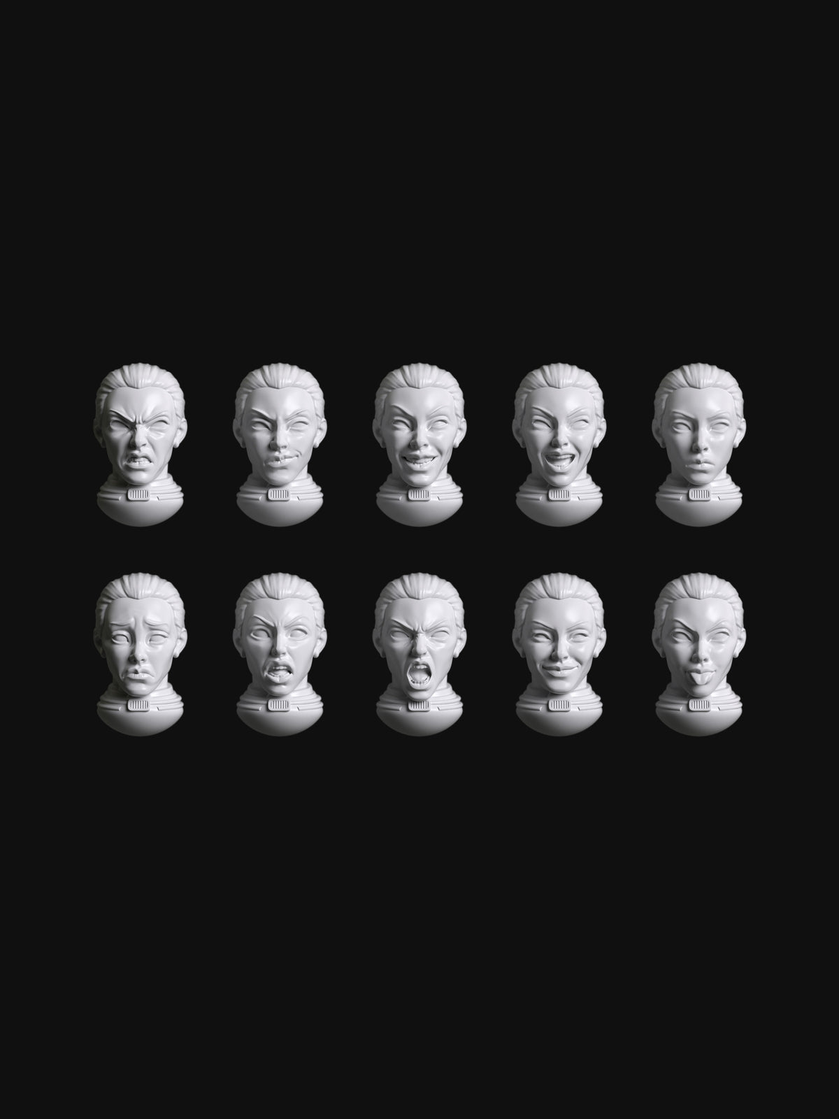 Sedition Series 13d Heads